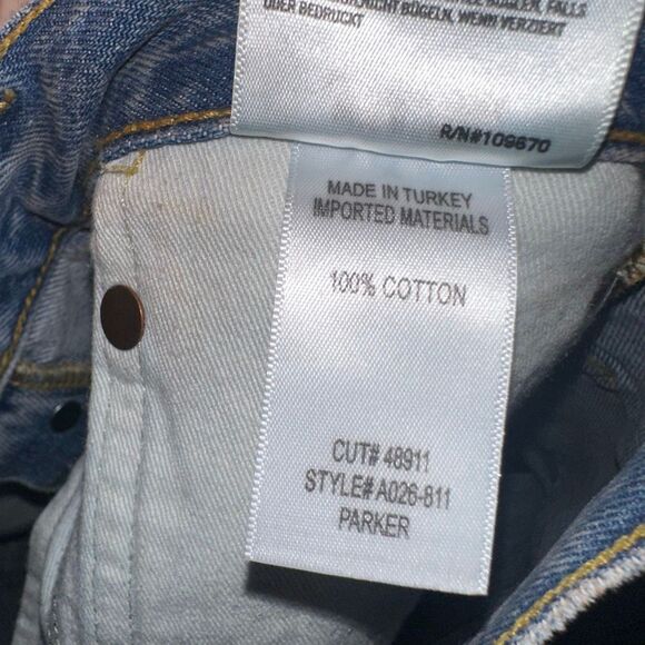 Agolde Parker cutoff raw hem size 26 normcore designer shorts - Picture 6 of 6